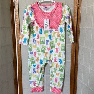 Pete + Lucy Gummy Bears Romper size 12/18 M